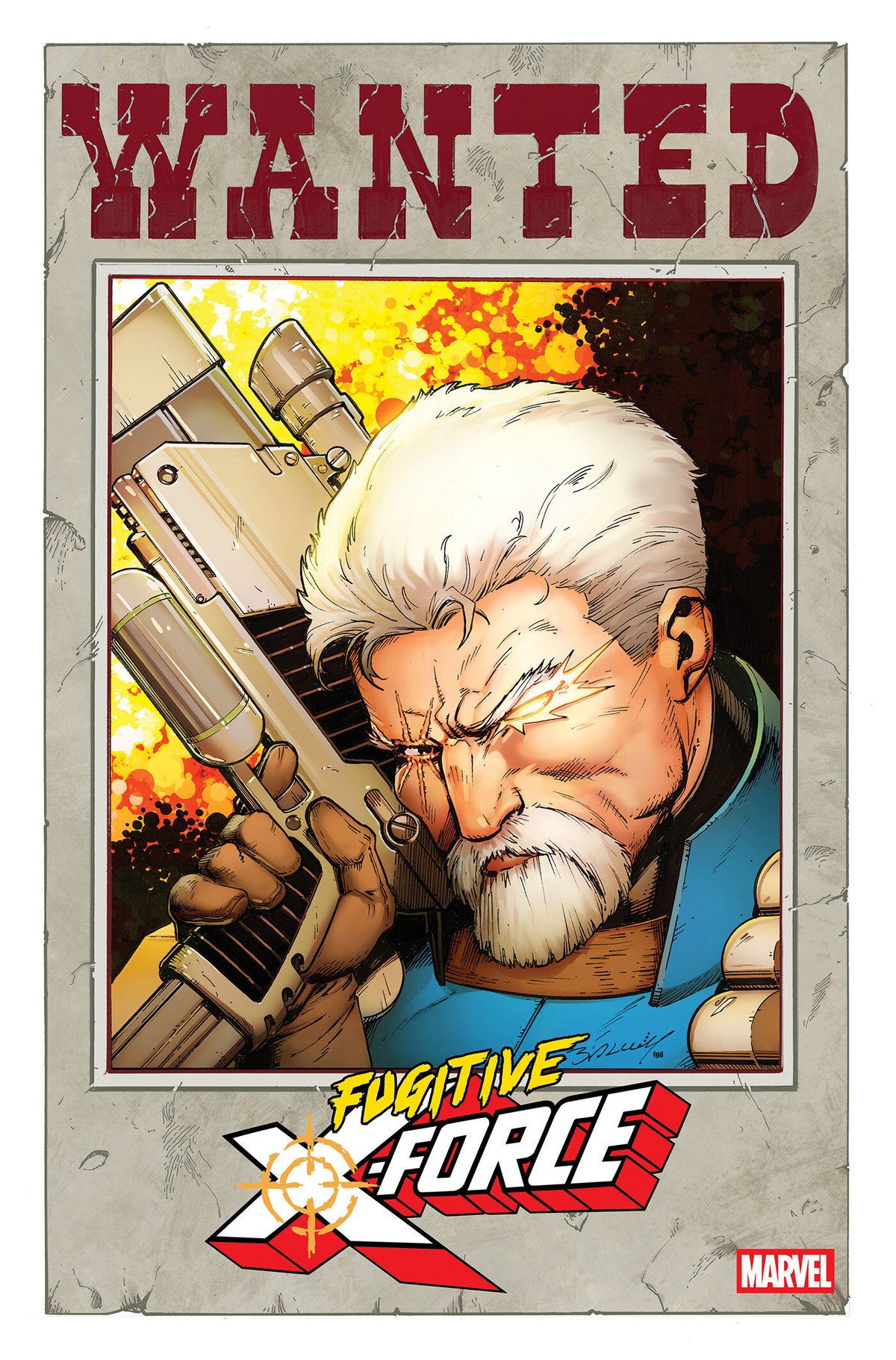 FUGITIVE X-FORCE #2 (COVER B MARK BAGLEY WANTED VARIANT) - PREORDER