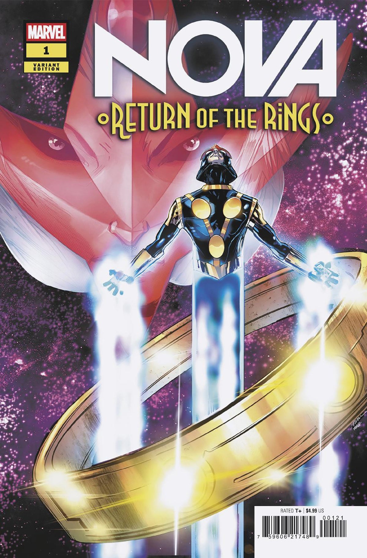 NOVA: RETURN OF THE RINGS #1 (PHIL JIMENEZ VARIANT) - PREORDER