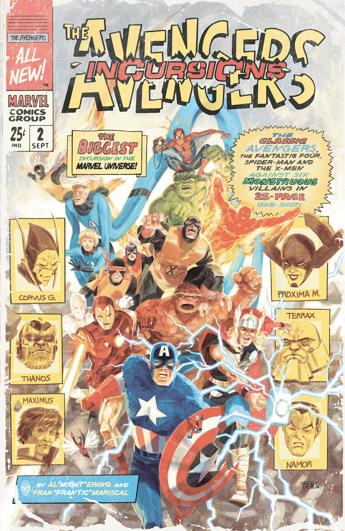 AVENGERS: INCURSIONS #1 (COVER C MARISCAL MANCILLA VARIANT) - PREORDER
