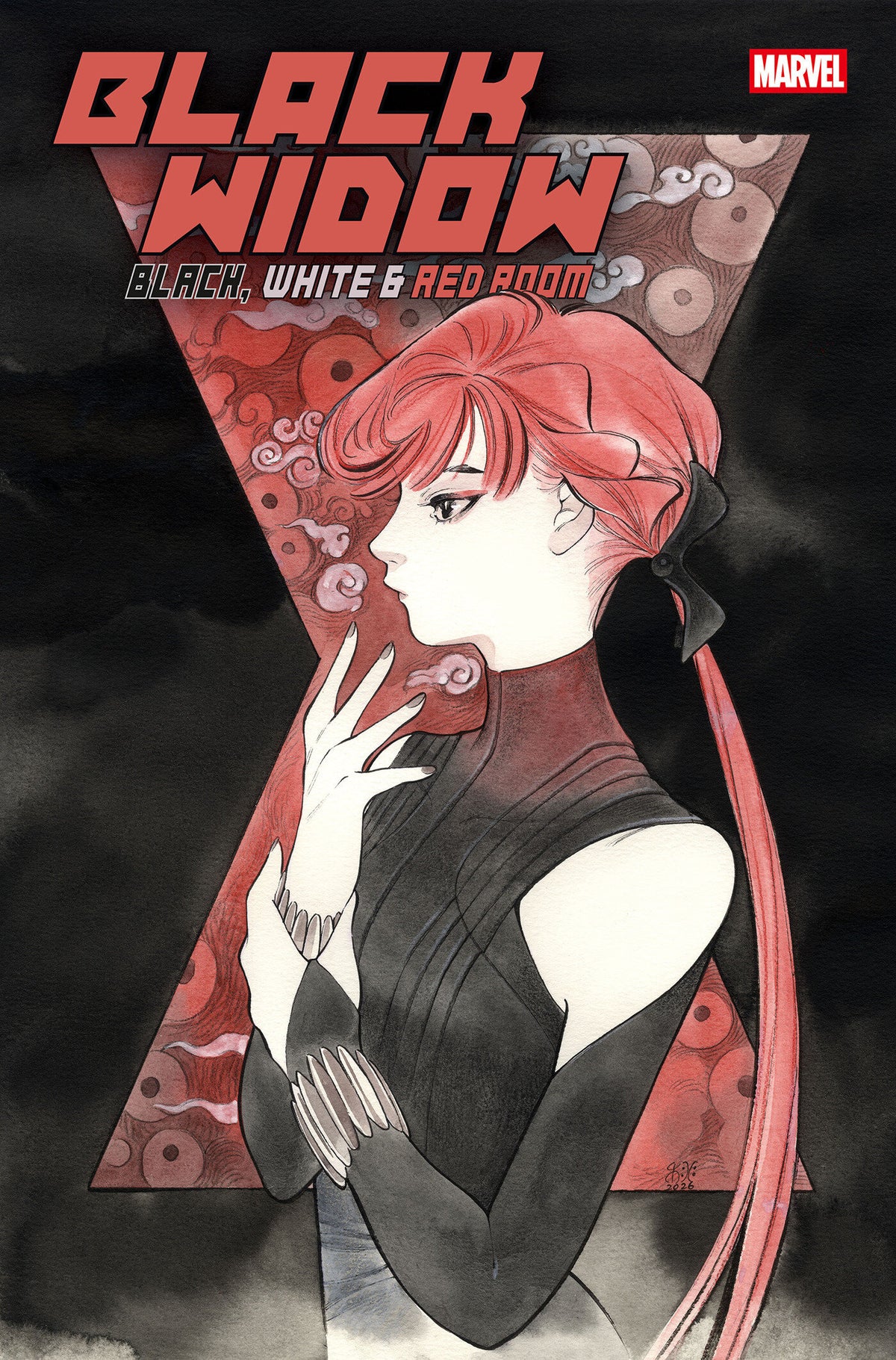 BLACK WIDOW: BLACK, WHITE & RED ROOM #2 (COVER B PEACH MOMOKO RED ROOM VARIANT) - PREORDER