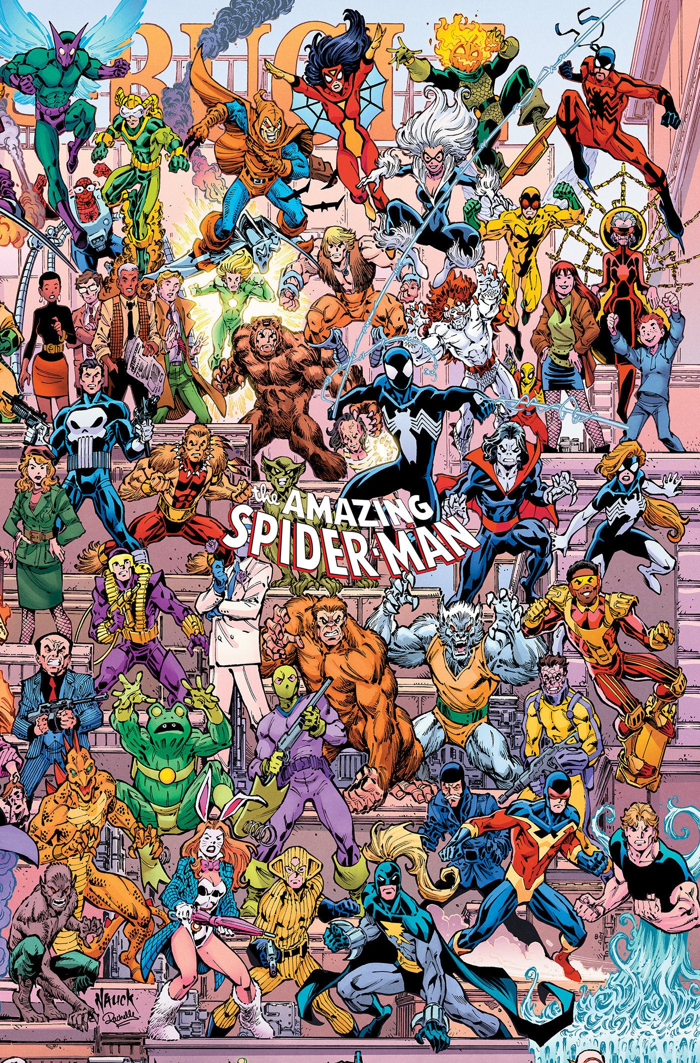 AMAZING SPIDER-MAN #1001 (TODD NAUCK 4-PART CONNECTING LEGACY VARIANT) - PREORDER