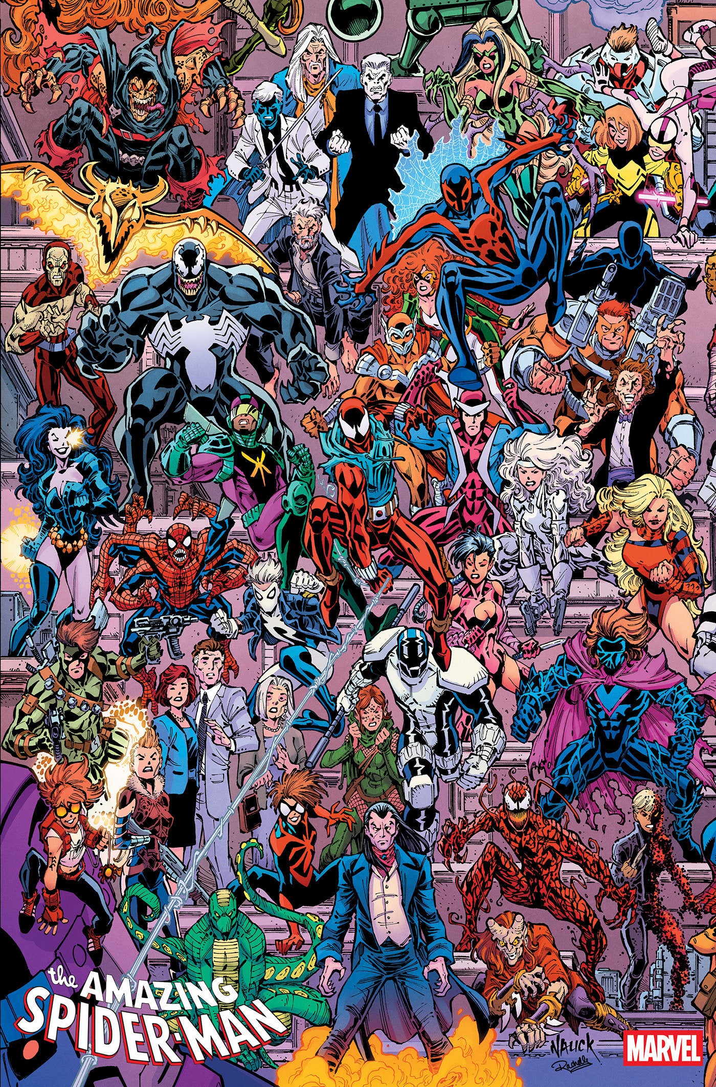 AMAZING SPIDER-MAN #1002 (TODD NAUCK 4-PART CONNECTING LEGACY VARIANT) - PREORDER