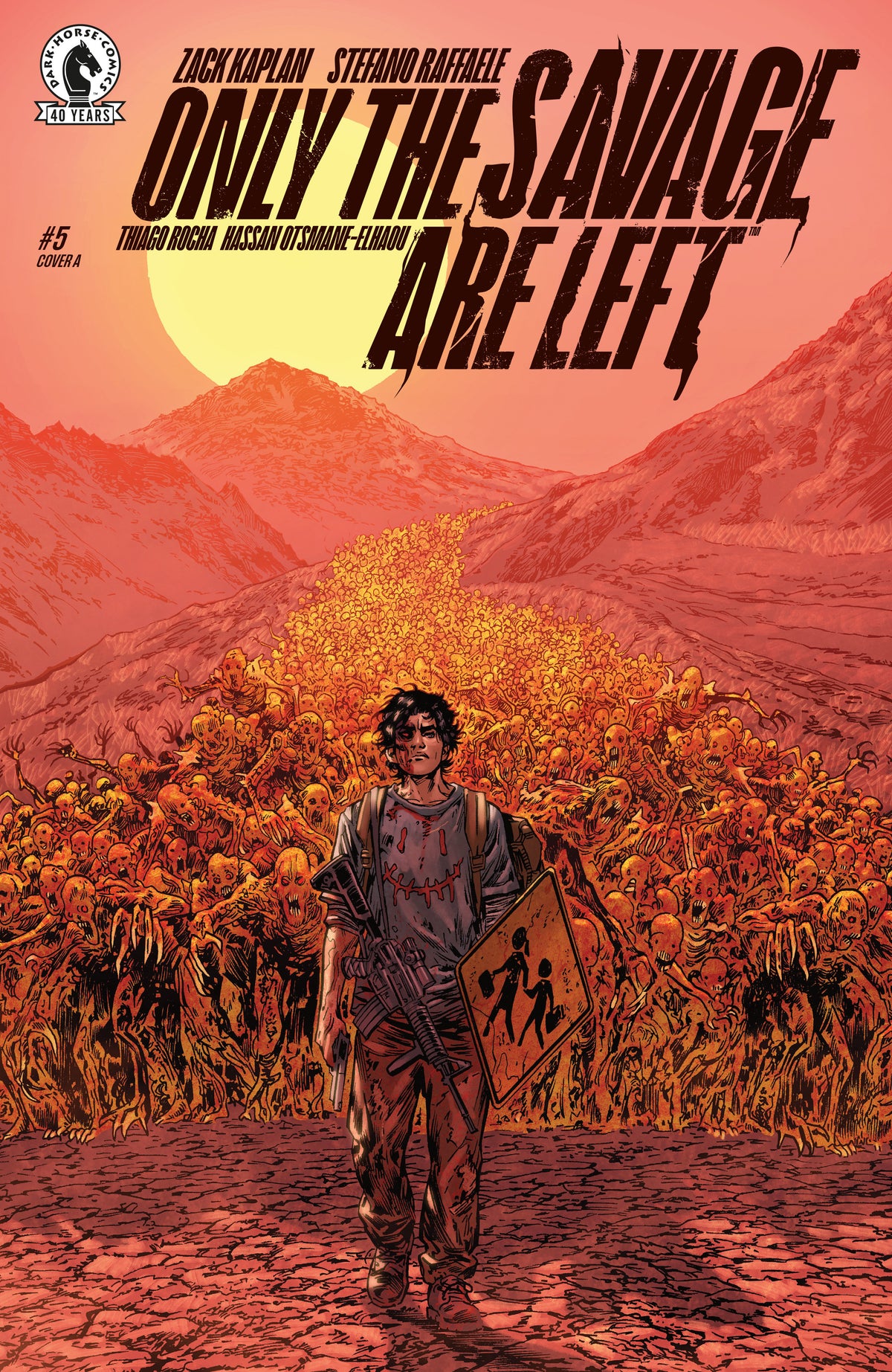 Only the Savage Are Left #5 (CVR A) (Stefano Raffaele) - PREORDER