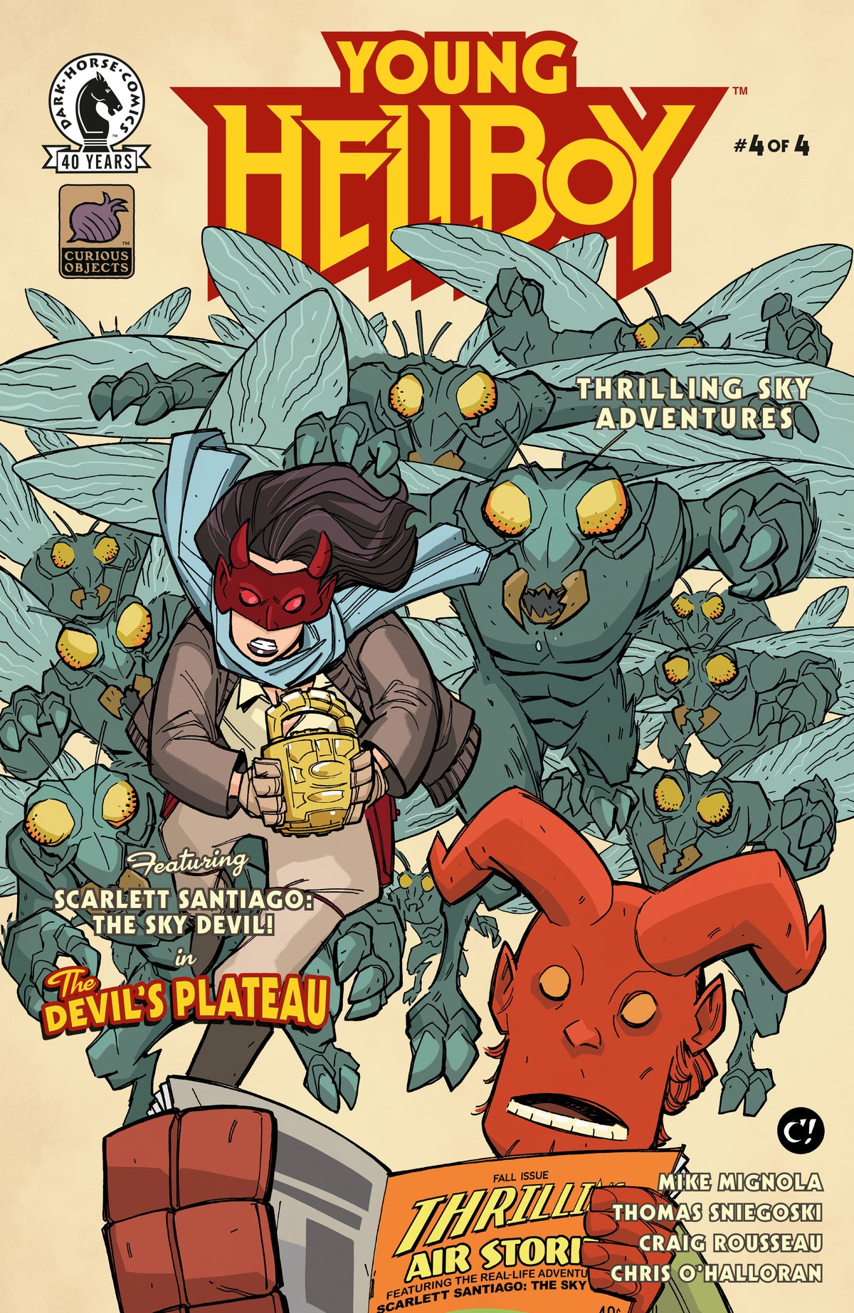 Young Hellboy: Thrilling Sky Adventures #4 (CVR A) (Craig Rousseau) - PREORDER