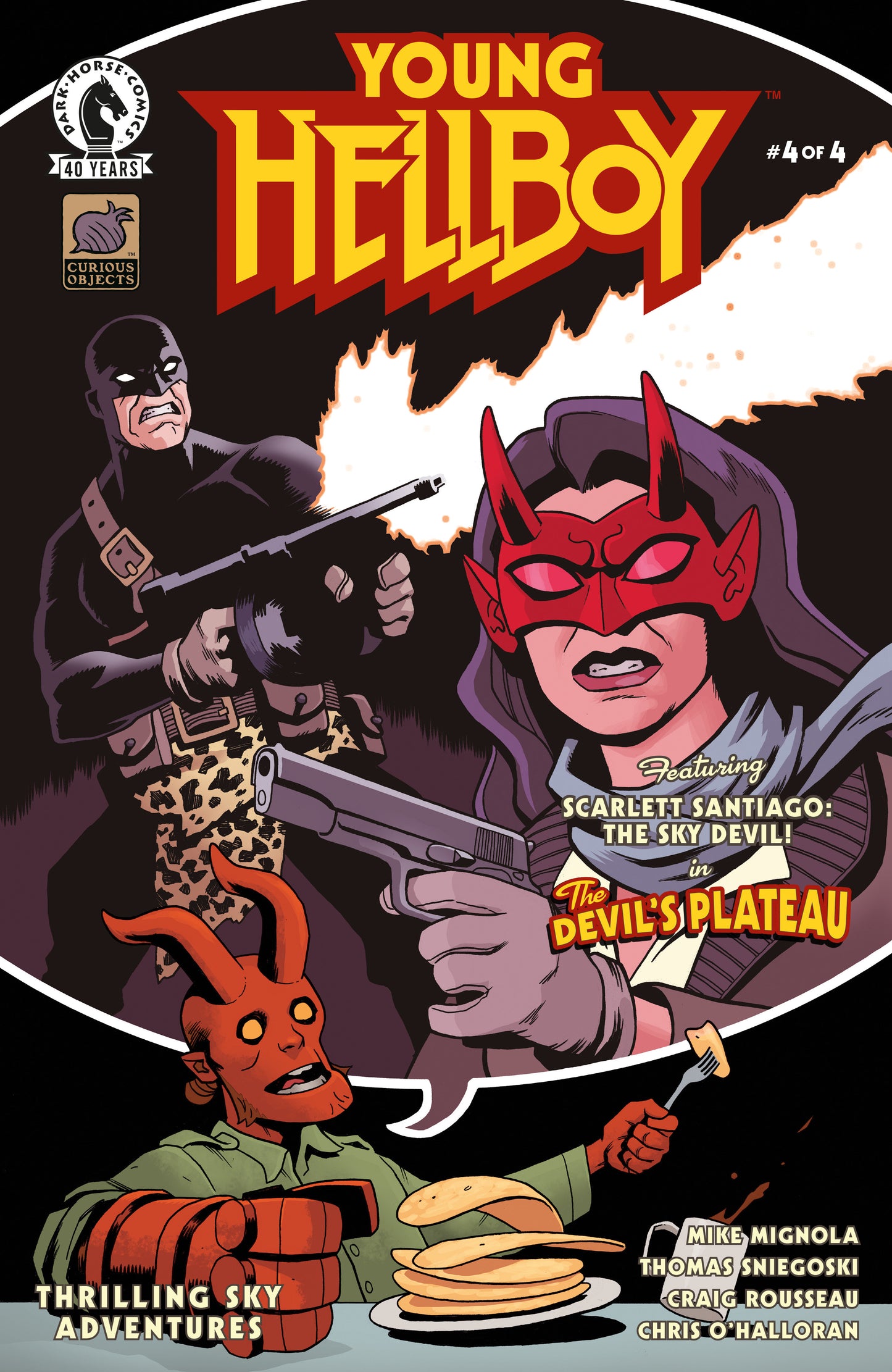 Young Hellboy: Thrilling Sky Adventures #4 (CVR B) (Ben Stenbeck) - PREORDER