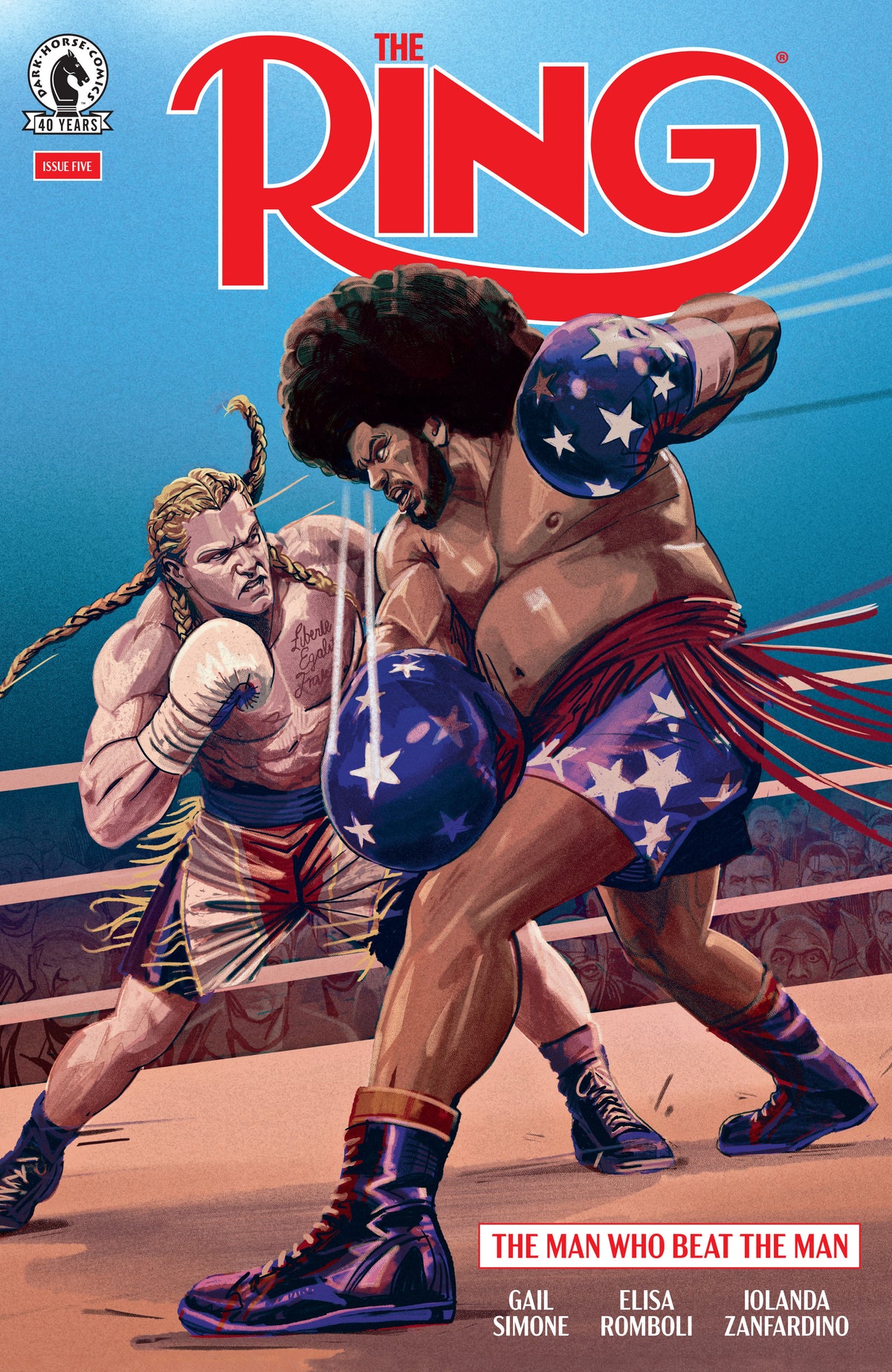 The Ring: The Man Who Beat the Man #5 (CVR A) (Oliver Barrett) - PREORDER