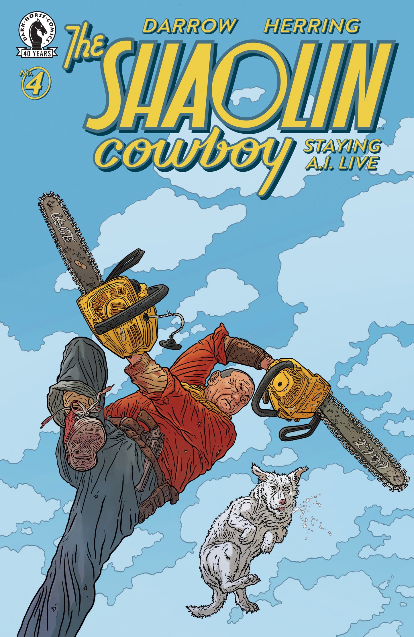 Shaolin Cowboy: Staying A.I.Live #4 (CVR A) (Geof Darrow) - PREORDER