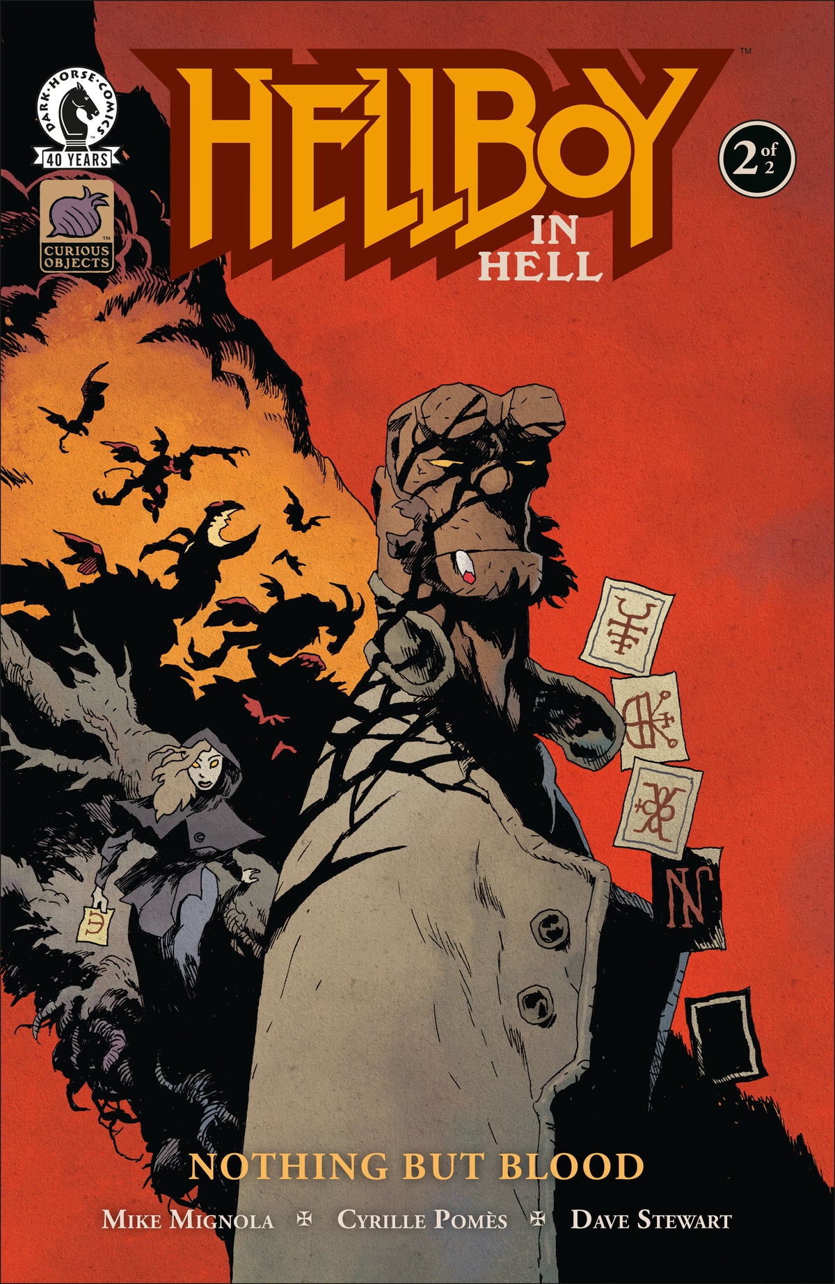 Hellboy in Hell: Nothing But Blood #2 (CVR A) (Cyrille Pomes) - PREORDER