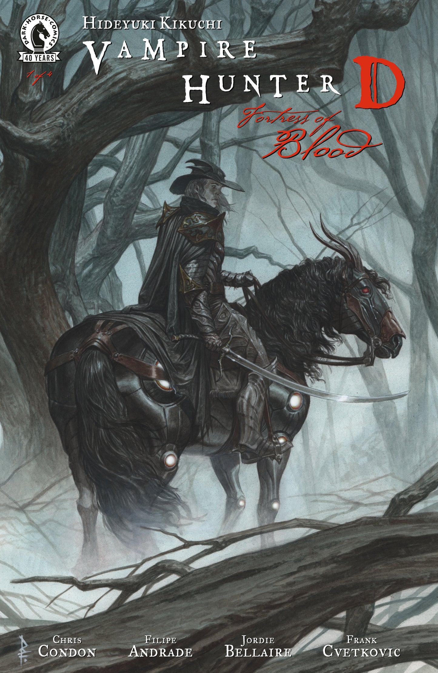 Vampire Hunter D: Fortress of Blood #1 (CVR B) (Riccardo Federici) - PREORDER