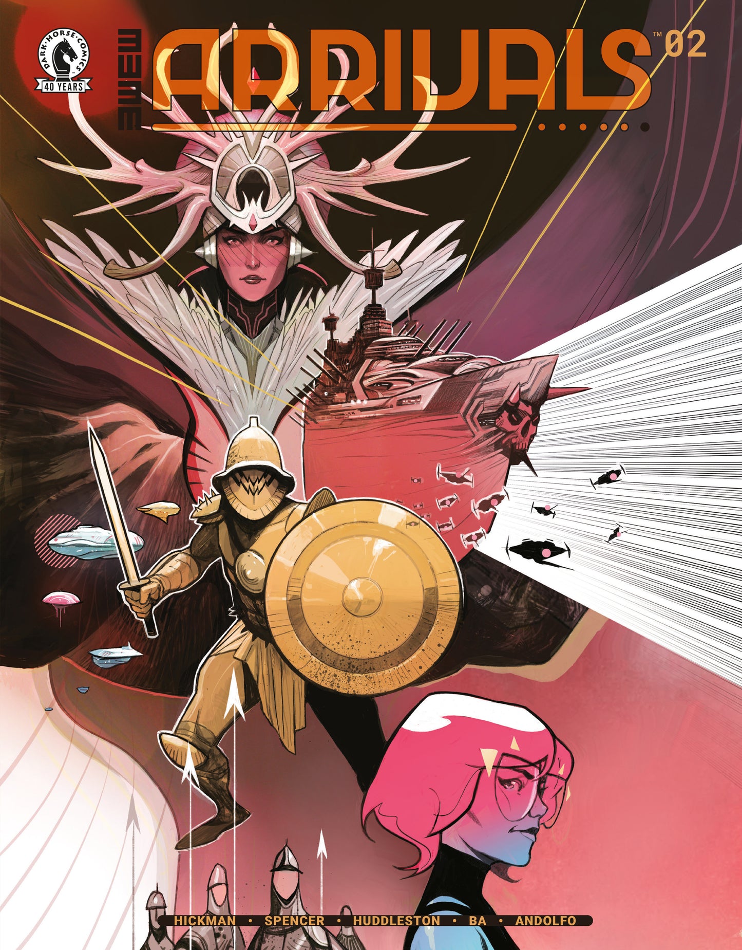 Arrivals #2 (3W3M) (CVR A) (Mike Huddleston) - PREORDER