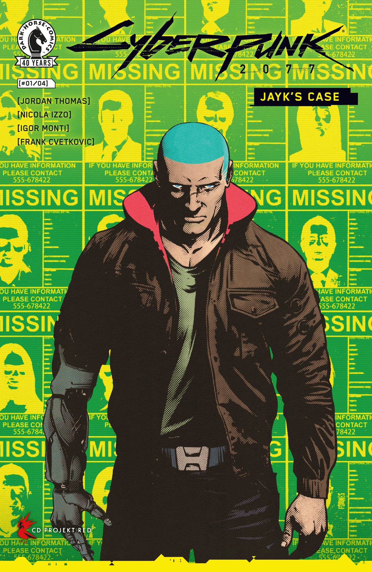 Cyberpunk 2077: Jayk's Case #1 (CVR B) (Jorge Fornes) - PREORDER