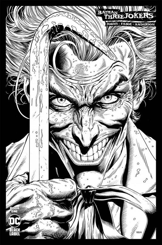 Batman: Three Jokers #1 (1:100 Jason Fabok B&W Variant)