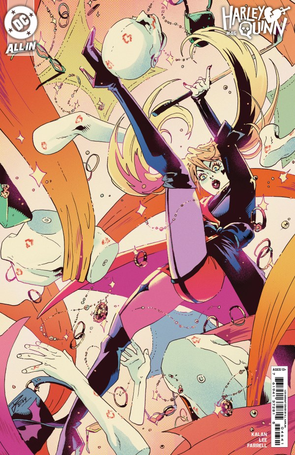 Harley Quinn #46 (Cover F 1:25 A. L. Kaplan Card Stock Variant)