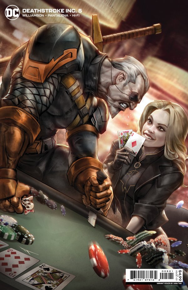 Deathstroke Inc. #5 (Cover B Ivan Tao Card Stock Variant)
