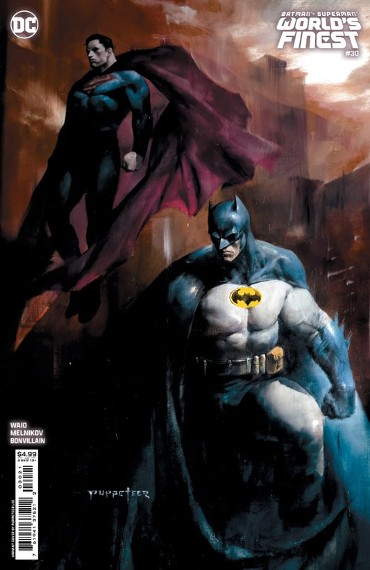 Batman / Superman: World's Finest #30 (Cover B Puppeteer Lee Card Stock Variant)