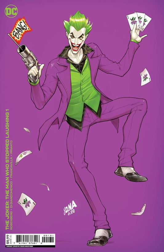 The Joker: The Man Who Stopped Laughing #1 (Cover C David Nakayama Variant)