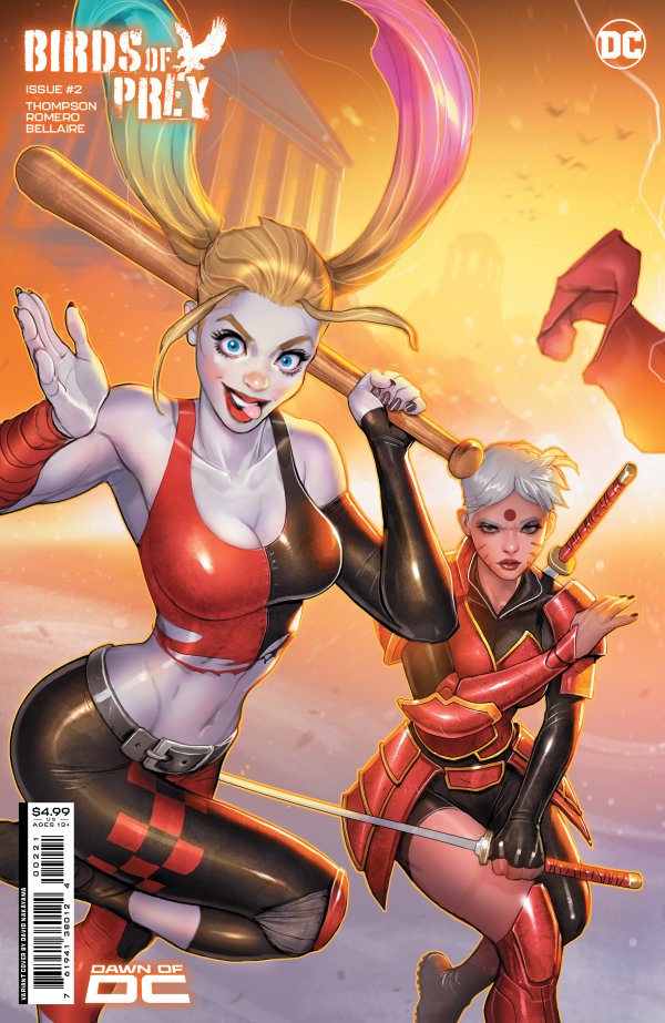 Birds of Prey #2 (Cover B David Nakayama Harley Quinn Connecting Card Stock Variant)