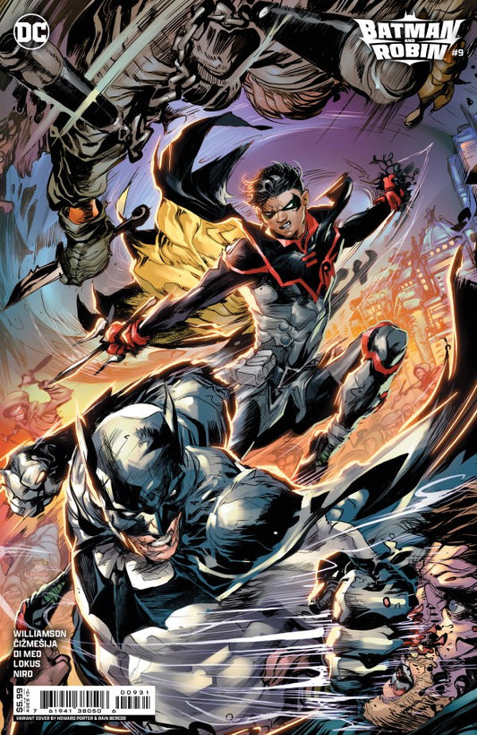 Batman and Robin #9 (Cover C Howard Porter Card Stock Variant)