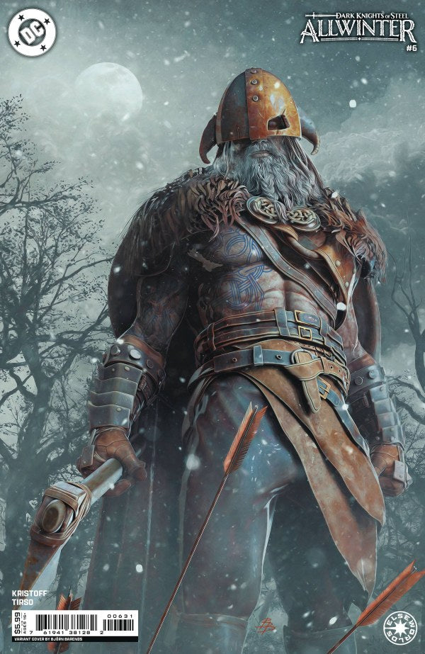 Dark Knights of Steel: Allwinter #6 (Cover B Björn Barends Card Stock Variant)