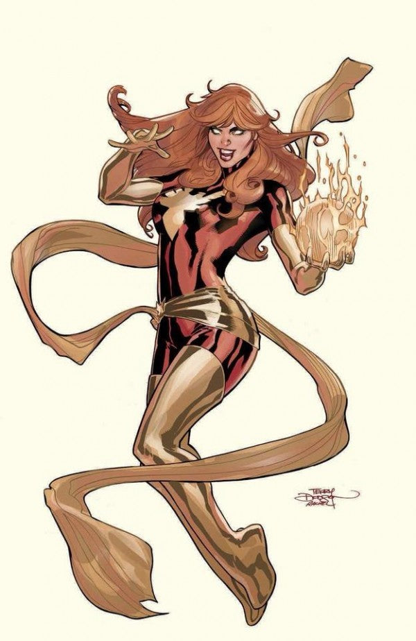 Phoenix Resurrection: The Return of Jean Grey #1 (Unknown Comic Books / BOOM Comicardsandmore Terry Dodson Dark Phoenix Virgin Variant)