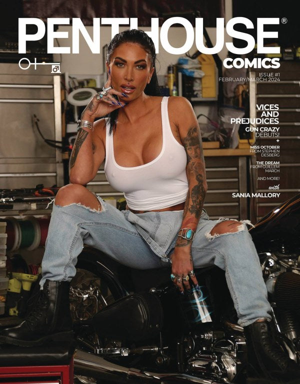 Penthouse Comics #1 (Cover L Michael Ninn Sania Mallory Photo Variant)