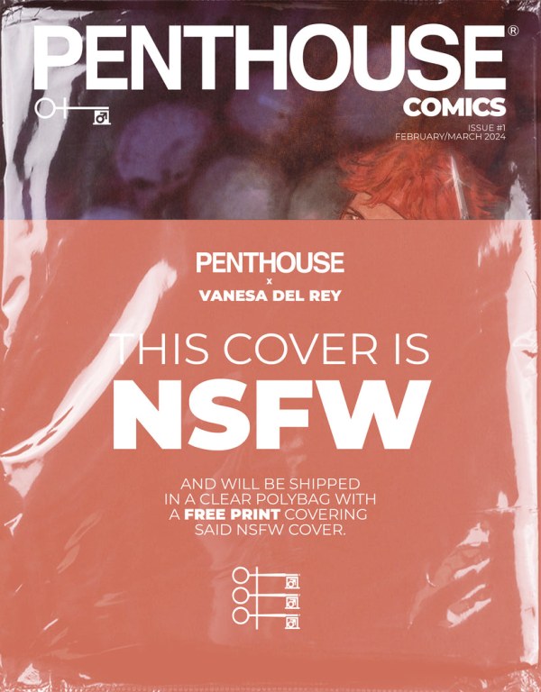 Penthouse Comics #1 (Cover G Vanesa R. Del Rey Polybagged NSFW Variant)