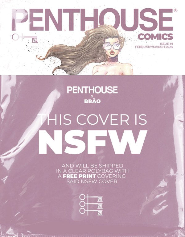 Penthouse Comics #1 (Cover H BRÄO Polybagged NSFW Variant)