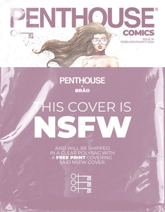 Penthouse Comics #1 (Cover H BRÄO Polybagged NSFW Variant)