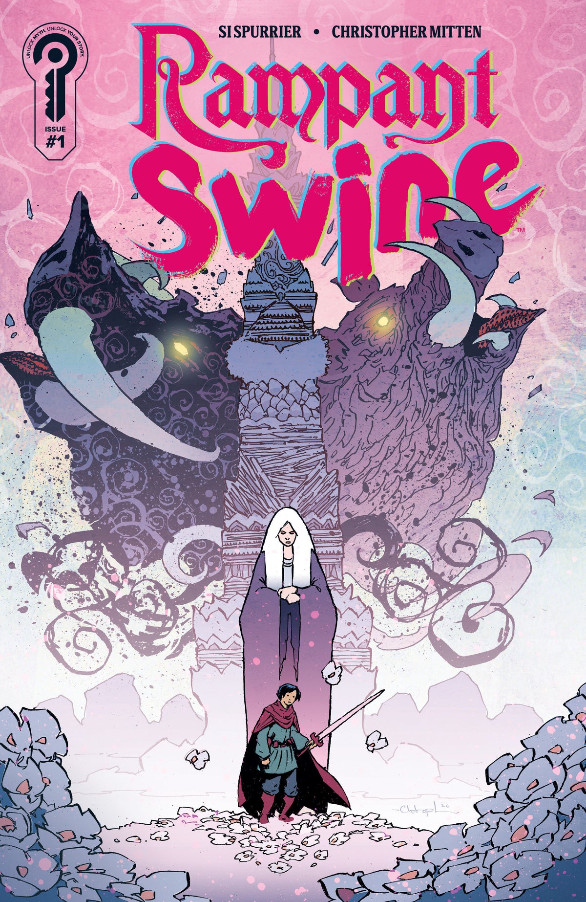 Rampant Swine #1 (Cover A Christopher Mitten) - PREORDER