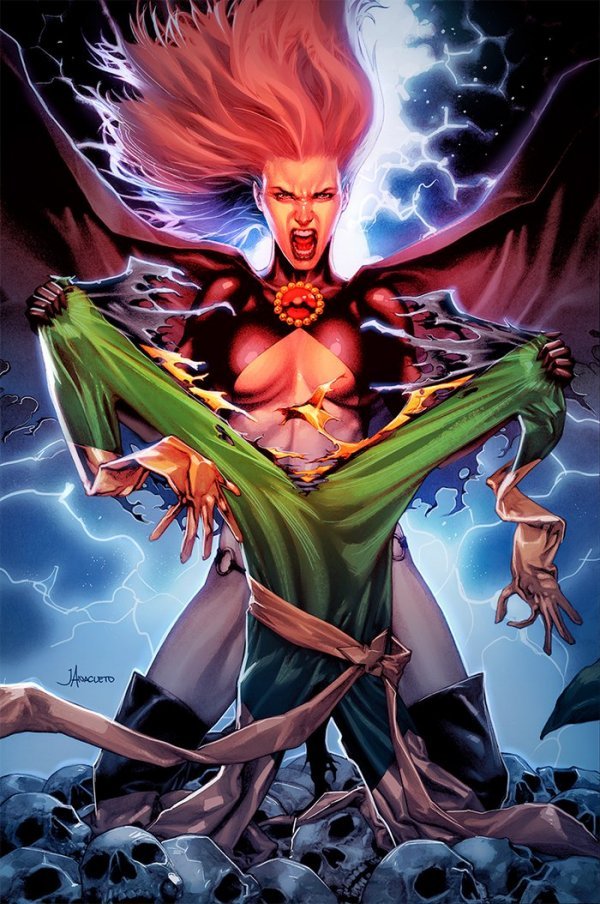 Hellions #3 (Unknown Comics Jay Anacleto Green Virgin Variant)