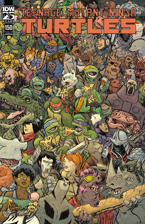 Teenage Mutant Ninja Turtles #150 (Cover D Jesse Lonergan Wraparound Variant)