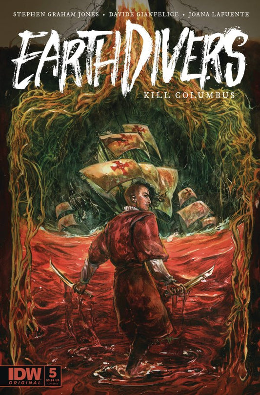 Earthdivers #5 (Cover B Turrill Variant)
