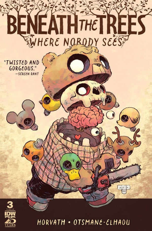 Beneath the Trees Where Nobody Sees #3 (2nd Printing Jesse Lonergan)