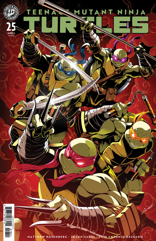 Teenage Mutant Ninja Turtles #25 (Variant B (Godtail Cover Set)) - PREORDER