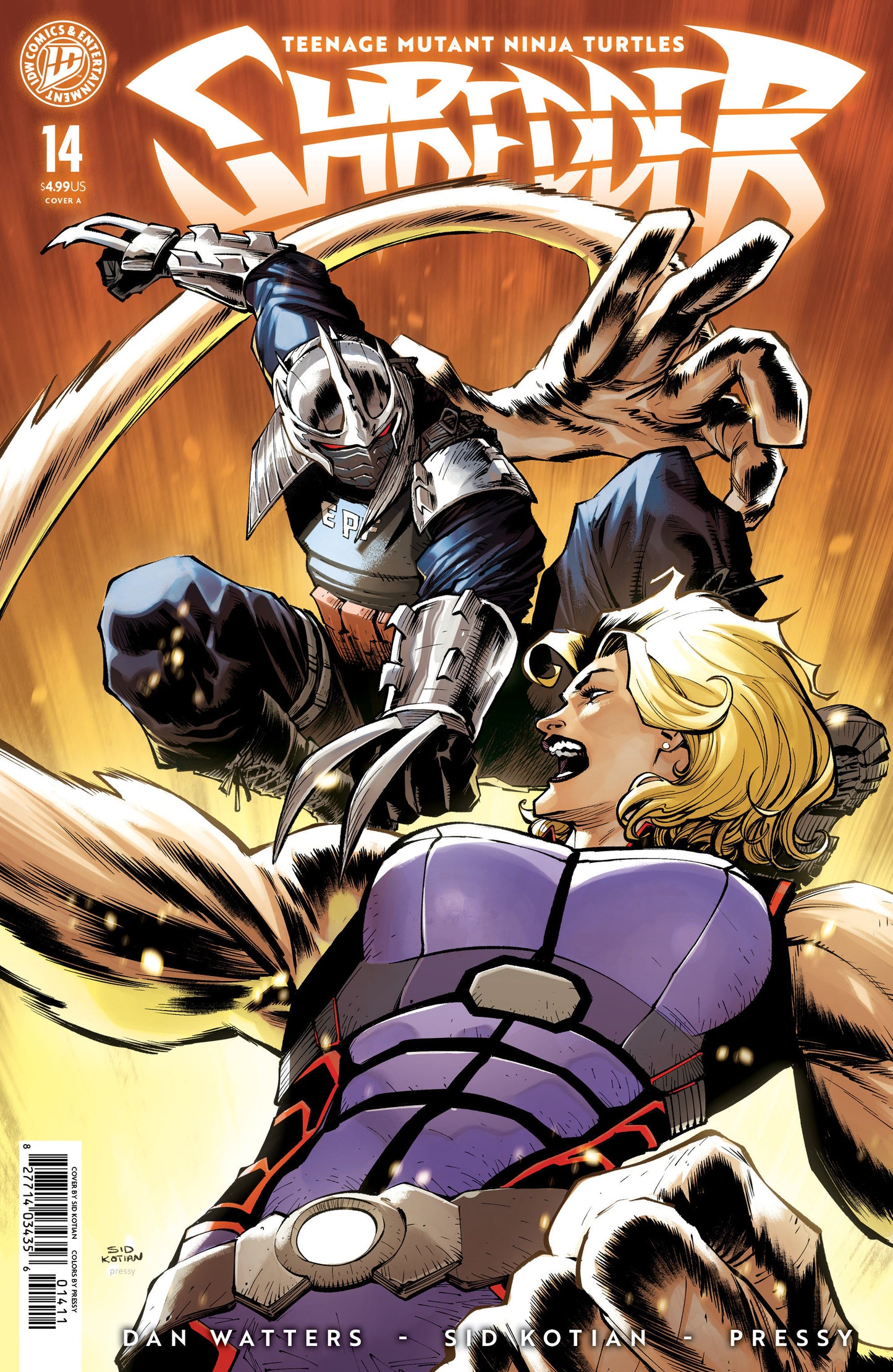 Teenage Mutant Ninja Turtles: Shredder #14 (Cover A (Kotian)) - PREORDER