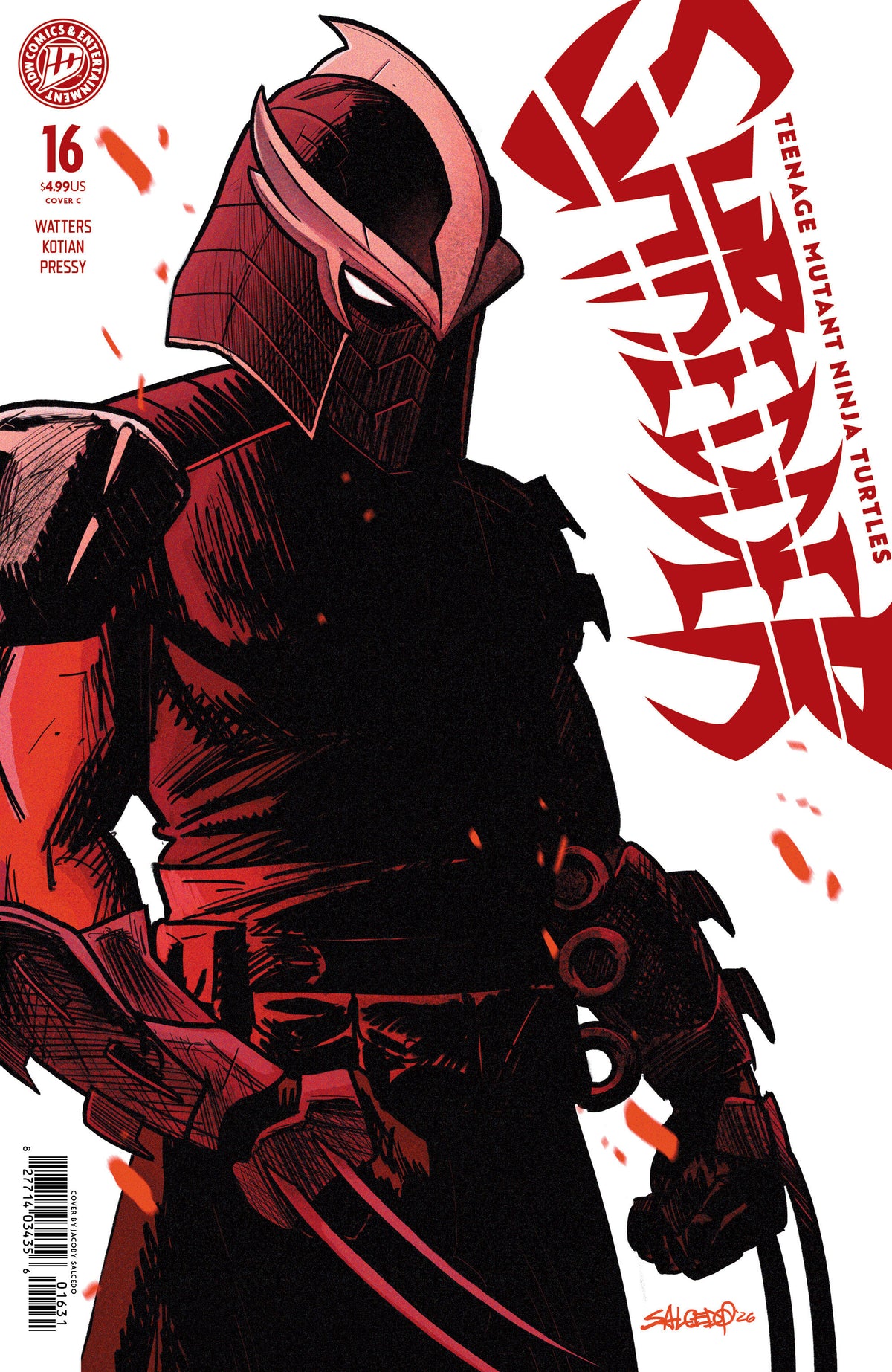 Teenage Mutant Ninja Turtles: Shredder #16 (Variant C (Salcedo)) - PREORDER