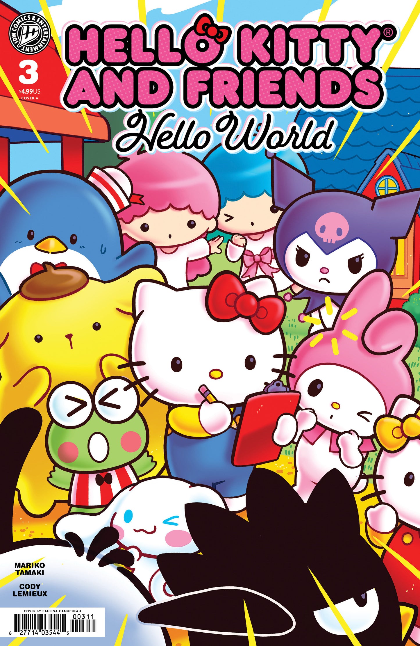 Hello Kitty and Friends: Hello World! #3 (Cover A (Ganucheau)) - PREORDER