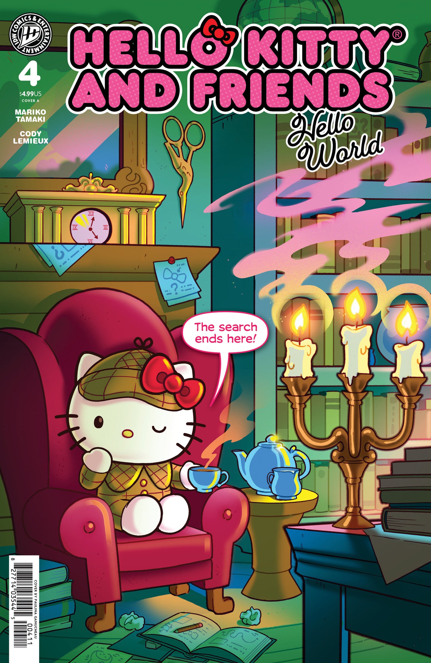 Hello Kitty and Friends: Hello World! #4 (Cover A (Ganucheau)) - PREORDER