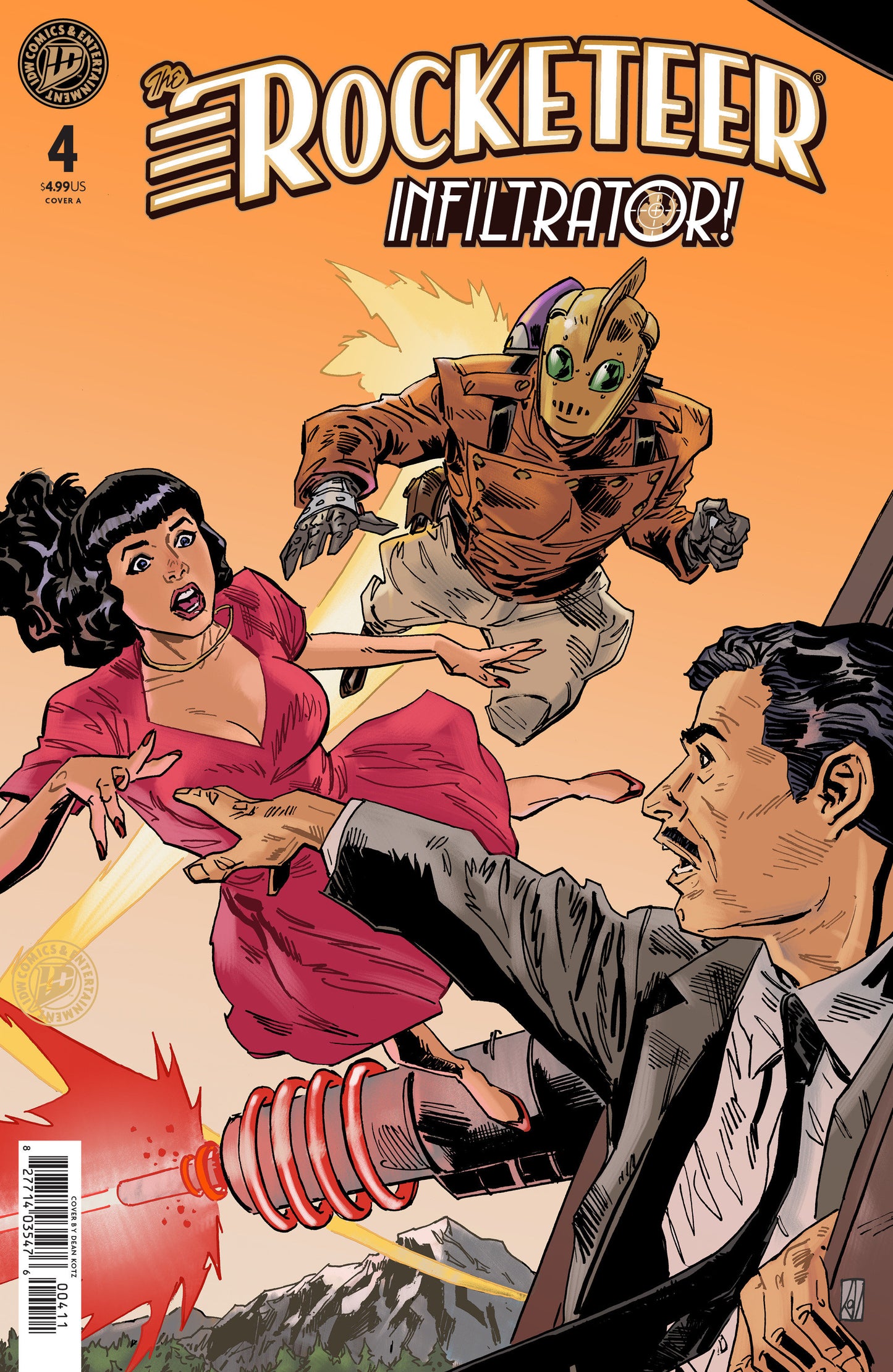 The Rocketeer: Infiltrator! #4 (Cover A (Kotz)) - PREORDER