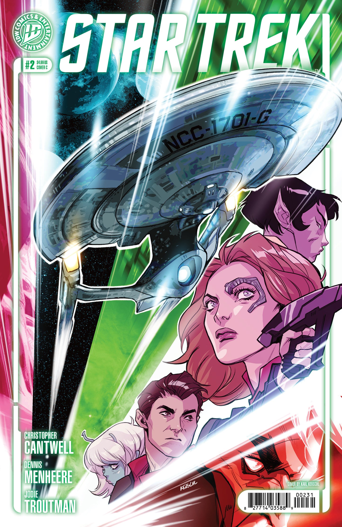 Star Trek (2026) #2 (Variant C (Kerschl)) - PREORDER