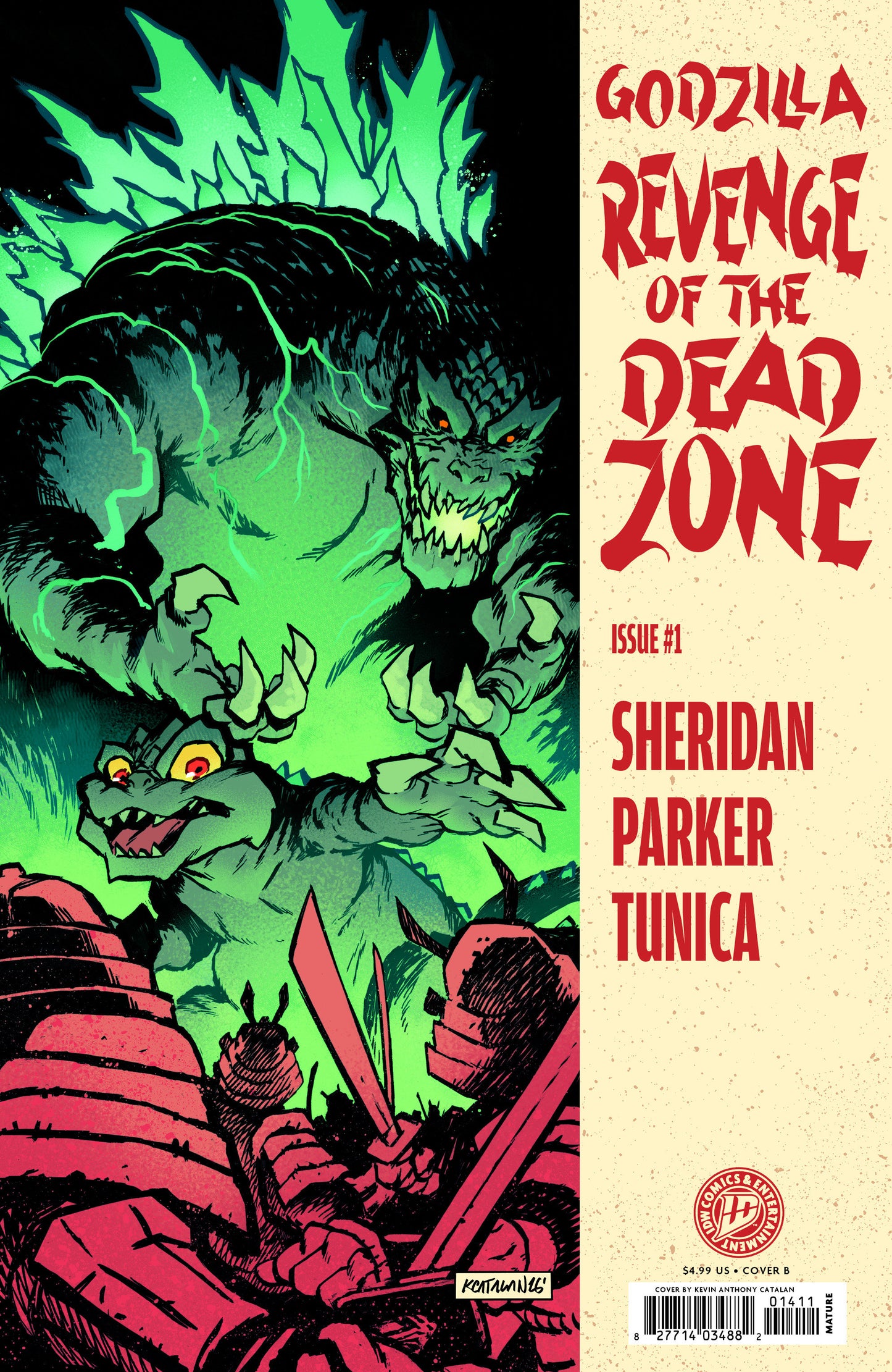 Godzilla: Revenge of the Deadzone [Kai-Sei Era] #1 (Variant B (Catalan Homage Cover)) - PREORDER
