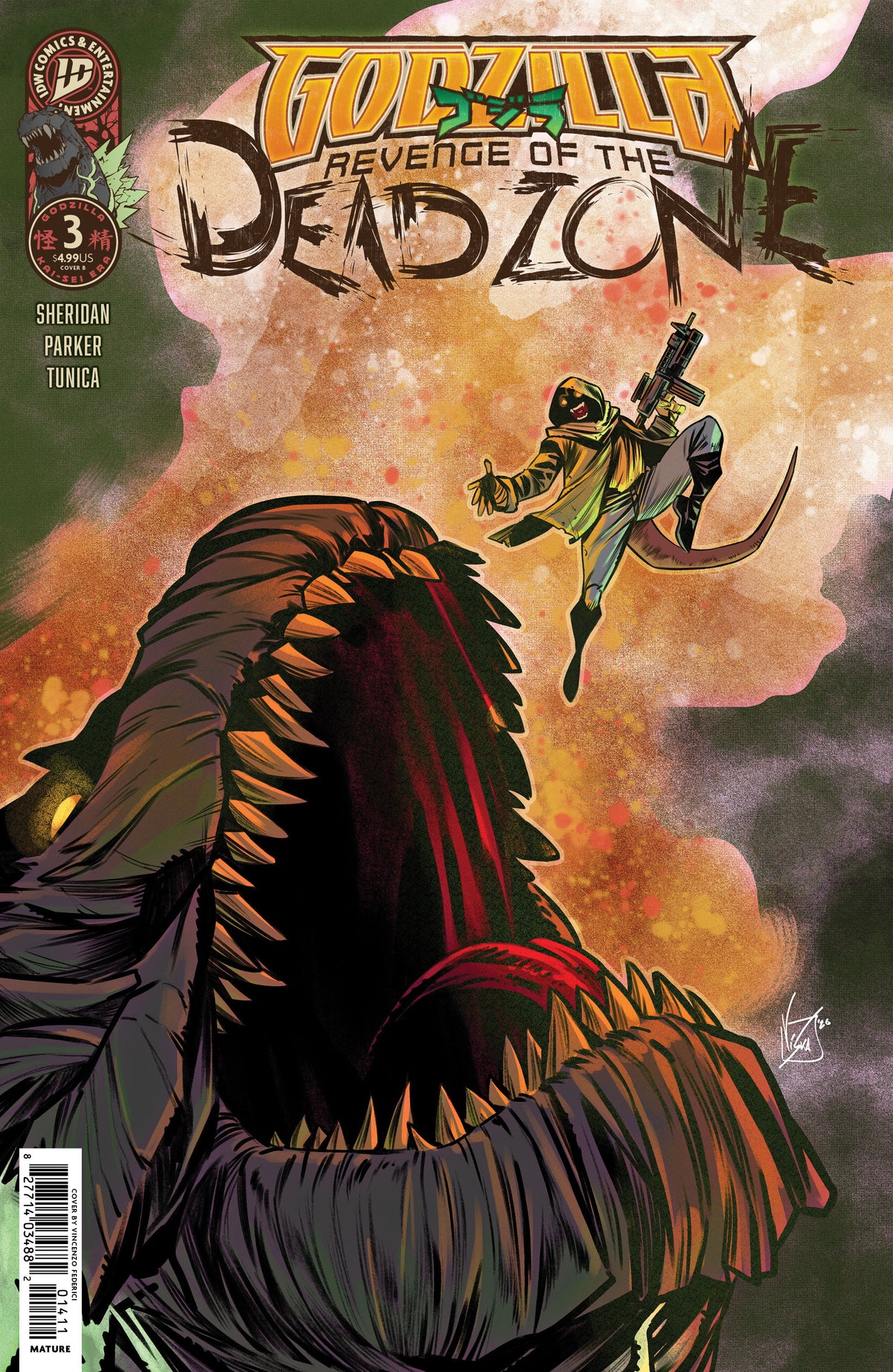 Godzilla: Revenge of the Deadzone [Kai-Sei Era] #3 (Variant B (Federici)) - PREORDER