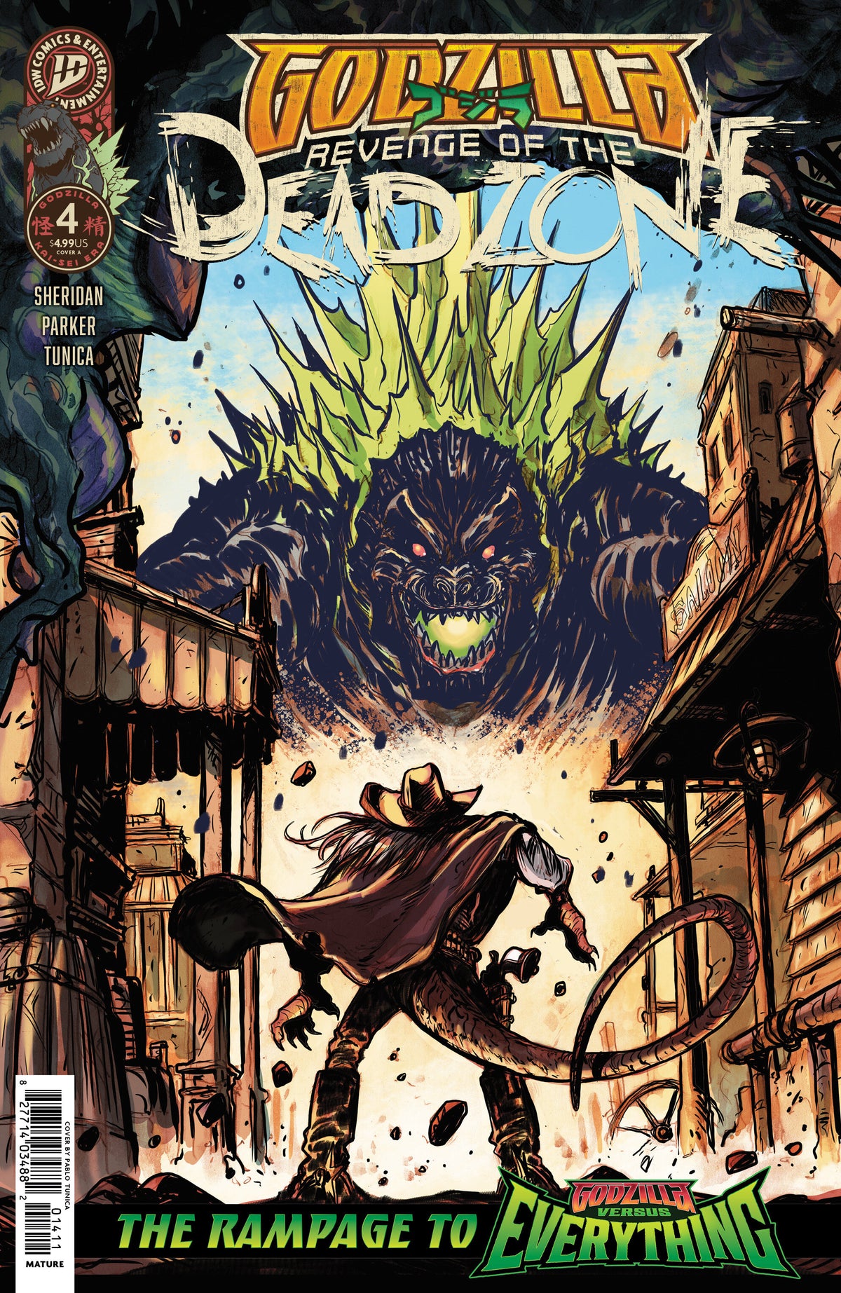Godzilla: Revenge of the Deadzone [Kai-Sei Era] #4 (Cover A (Tunica)) - PREORDER