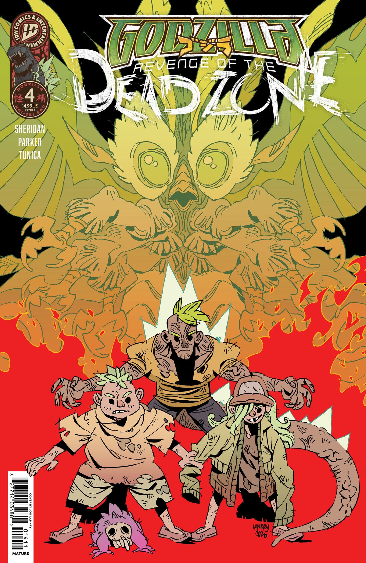 Godzilla: Revenge of the Deadzone [Kai-Sei Era] #4 (Variant B (Lankry)) - PREORDER