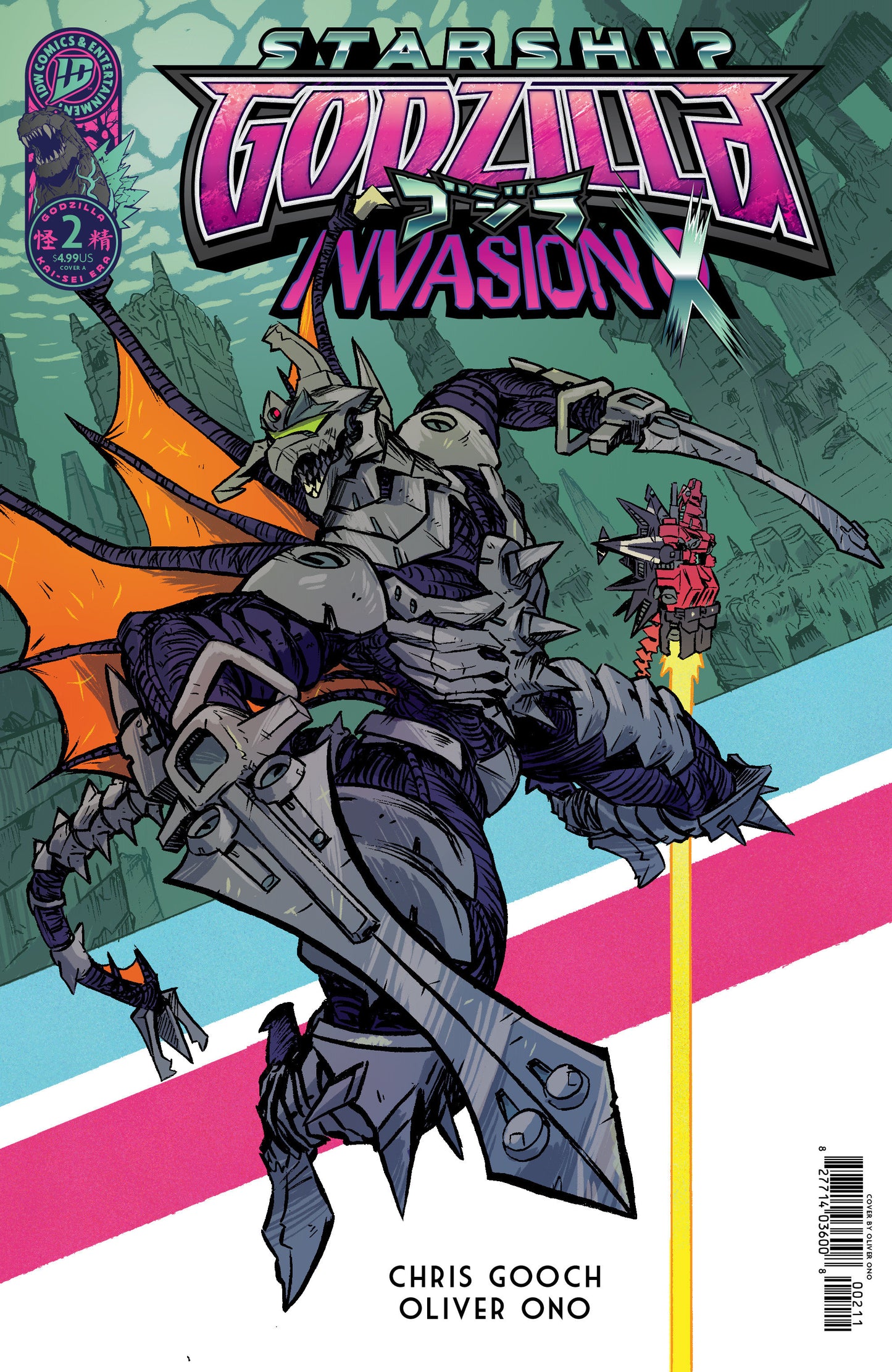 Starship Godzilla: Invasion X [Kai-Sei Era] #2 (Cover A (Ono)) - PREORDER