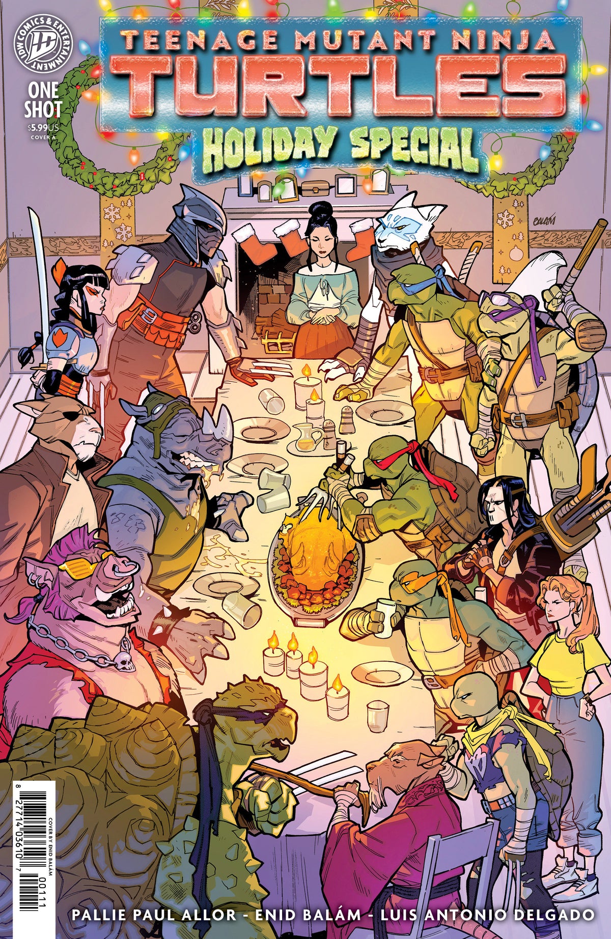 Teenage Mutant Ninja Turtles: Holiday Special Cover A (Balám) (Balám) - PREORDER