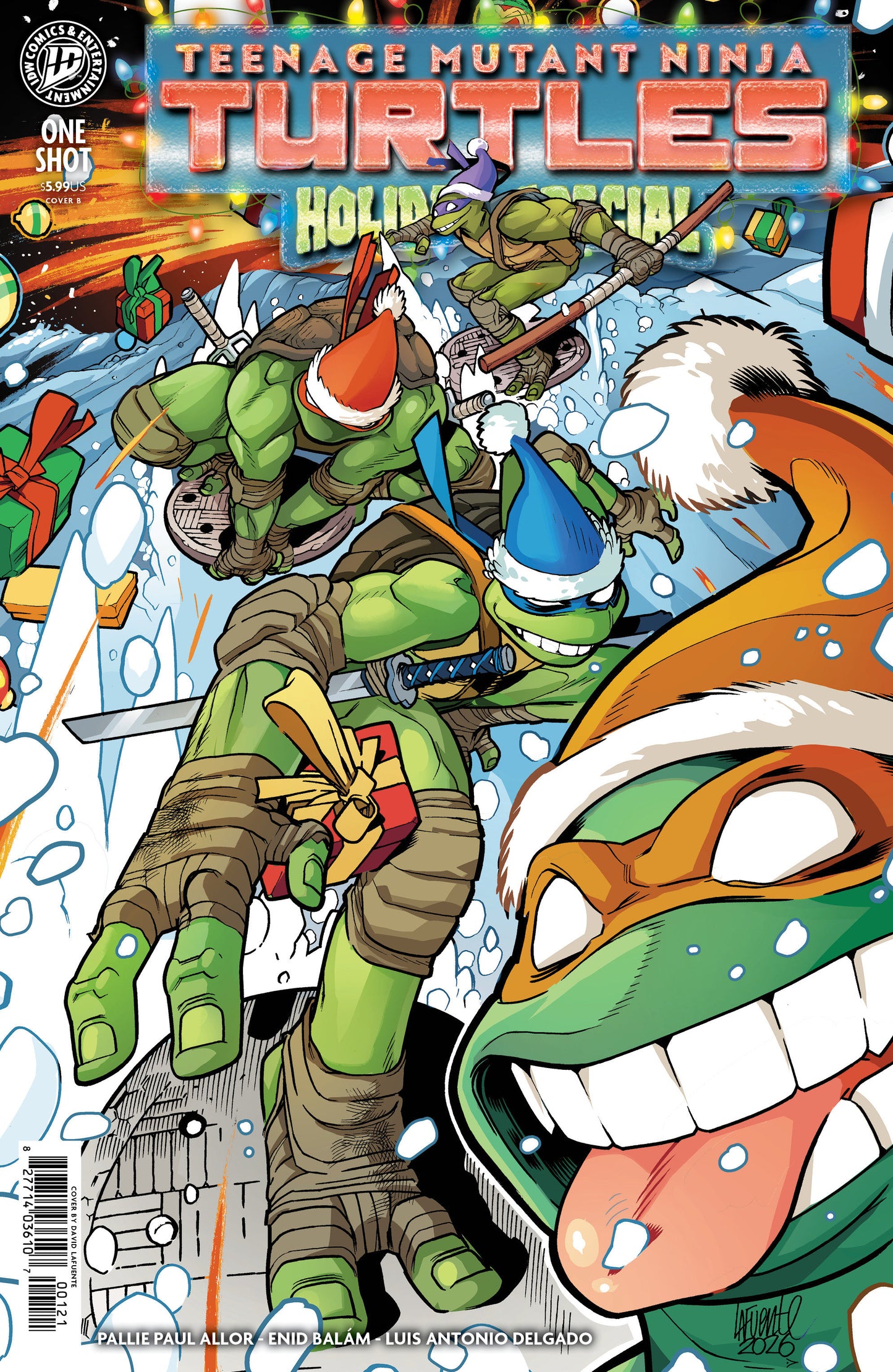 Teenage Mutant Ninja Turtles: Holiday Special Variant B (Lafuente) (Lafuente) - PREORDER