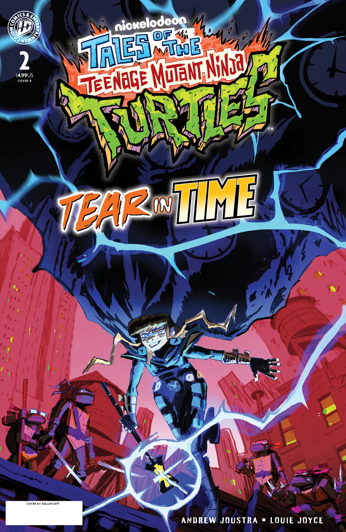 Tales of the Teenage Mutant Ninja Turtles: Tear in Time #2 (Variant B (Jett)) - PREORDER