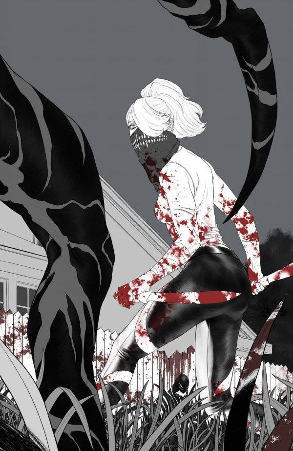 Something is Killing the Children #40 (Cover J One Per Store Mattia De Iulis Black & White Color Splash Secret Thank You Virgin Variant)