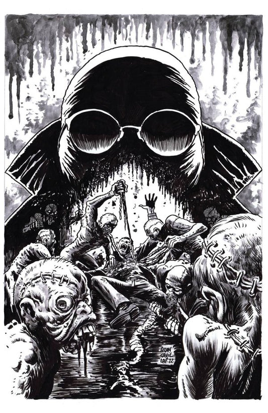 Stuff of Nightmares #1 (Cover L - Francesco Francavilla Unlockable B&W Virgin Variant)